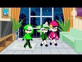 Alex introduced the Squid sisters to his daughter.