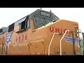 Inside the Worlds largest operating diesel locomotive Union Pacific DD40X 6936 Cheyenne, Wyoming.