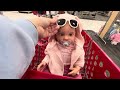 Reborn Toddler Outing With Grandma! Late Night Shopping Problems! Cute Spring And Summer Baby Stuff!