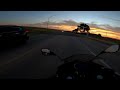 Kawasaki Ninja 400- Sunset