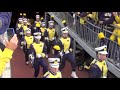 Michigan Marching Band Marches into Stadium on Michigan State Game