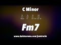 Slow Blues Guitar Backing Track - C Minor
