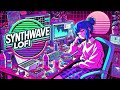 Dreamy Synthwave Boost Productivity with Synthwave Beats - Focused Work Sessions Soundtrack