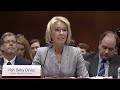 Durbin Grills DeVos About Student Debt Crisis