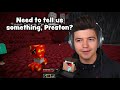 How to Tame a Baby LAVA CREEPER! ft PrestonPlayz