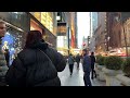 [4K]NYC Christmas Vibes🎅: 5th Ave/Rockefeller Tree🎄Radio City⭐ Afternoon Tea at Whitby Hotel🫖🍰 2022