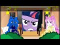 Past Celestia and Luna react to Twilight || Part 1/??? || PumpyCat