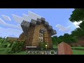 Building a Starter House in Old Minecraft