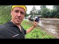 EVEN BIGGER Debris Flow Flash Flood in Flagstaff, Arizona Drone Footage