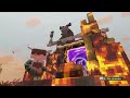 defeating the horde of the hunt in Minecraft legends s1 ep4