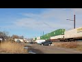 NS 8101, UP 8733 and NS 8114 leads NS 26E past Lang!! 4/10/22