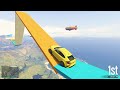 GTA 5 PARKOUR TO THE TWISTED RAMP CHALLENGE WITH CHOP