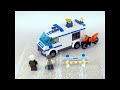 How To Build LEGO City Prisoner Transport Set 7286
