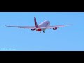 Windy Santiago Int’l Airport Plane Spotting | RFS-Real Flight Simulator | Ultra Realism 4K |