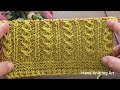 I found a stylish and flashy knitting pattern! New knit stitch