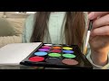 ASMR Painting your face! Face paints | Lo-fi | Actual camera touching | hair combing | lens combing