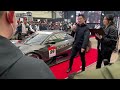 NSX-GT エンジン始動 in大阪オートメッセ2024 【SUPER GT】