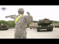 U.S. Tanks & Howitzers Passing Through German Town