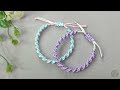 Macrame Bracelets Spiral Knot | Macrame Bracelets Tutorial For Beginners