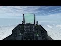 Falcon BMS F-16CM BARCAP 4ship 2guys COOP (Element lead) Fierce dogfight