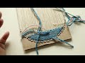 Weaving a pouch with no sewing