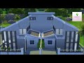 Luxury Minimalist Residence 🏠🏠🏠 | No CC | The Sims 4 Speed Build | The Sims 4 Indonesia