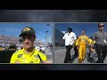 Joey Logano Reacts to Kyle Busch After Fight | 2017 LAS VEGAS | NASCAR on FOX