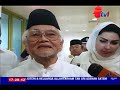 KM SARAWAK MENINGGAL DUNIA - REAKSI YANG DIPERTUA NEGERI SARAWAK [11 JAN 2017]