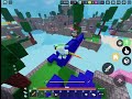 So.. I dominated roblox bedwars as a noob.