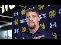 Max Bullough on Notre Dame Opportunity, Growth, LB Room Mentality  | #ndfootball