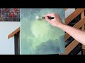 Tulips with Gold Leaf STEP by STEP Acrylic Painting Tutorial