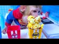 Monkey Abu go  SUPERMARKET SHOPPING CHOCOLATE candy and escape | Divertido ambience ambience