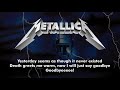 Metallica - Fade To Black - Official Remaster (Lyrics)