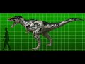 Saurophaganax and Alioramus sound effects Dinosaur king