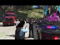 Stealing 100 Cars as Fake Cop in GTA 5 RP..