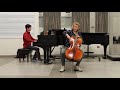 Dvorak Cello Concerto - Clara Johnson