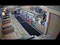 Subway employee slips and falls REALLY HARD