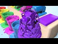 colors with School Buses & Cars Train Toys - Fun Jump Street Vehicles for Childrens Kids