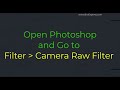 Solved - Could not Complete the Camera Raw Command Error in Photoshop