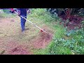 HOW TO CUT WET & THICK GRASSES USING ORDINARY NYLON LINES