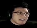 Markiplier smiling then frowning while Mario music plays in the background