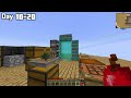I Survived 100 Days in Project Overpowered Skyblock in Minecraft