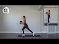 20 min DUMBBELL STRENGTH WORKOUT | Full Body | No Repeats | Warm Up + Cool Down Included