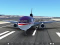 Federal Express Flight 705 - Landing Animation