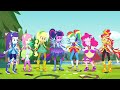 The Mane 7 Defeat Gloriosa | MLP: Equestria Girls | Legend of Everfree! [HD]