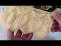 İki şiş çok güzel örgü modeli / yelek hırka battaniye örgü modelleri / knitting pattern