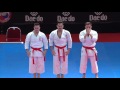 Final Male Team Kata EGYPT. 2014 World Karate Championships | WORLD KARATE FEDERATION