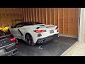 C8 Corvette Idle with AWE Track catback