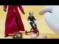 Neca Toys Ultimate Jigsaw figure with Billy the Puppet Set Review from Saw Movie Franchise