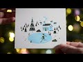 Letterpressing Christmas cards on a tiny Adana Five-Three